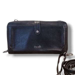 The Sak Redwood Leather Phone Wallet Crossbody | Convertible